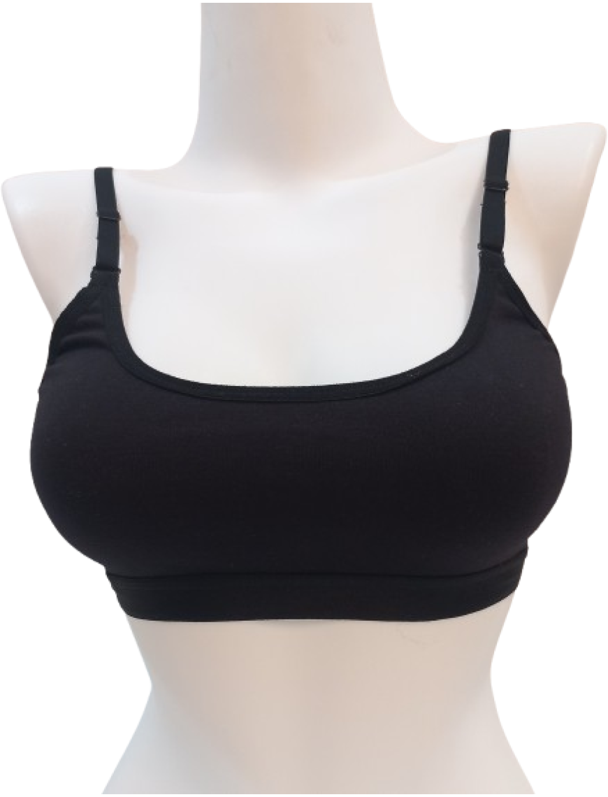 Student Bra (Black)