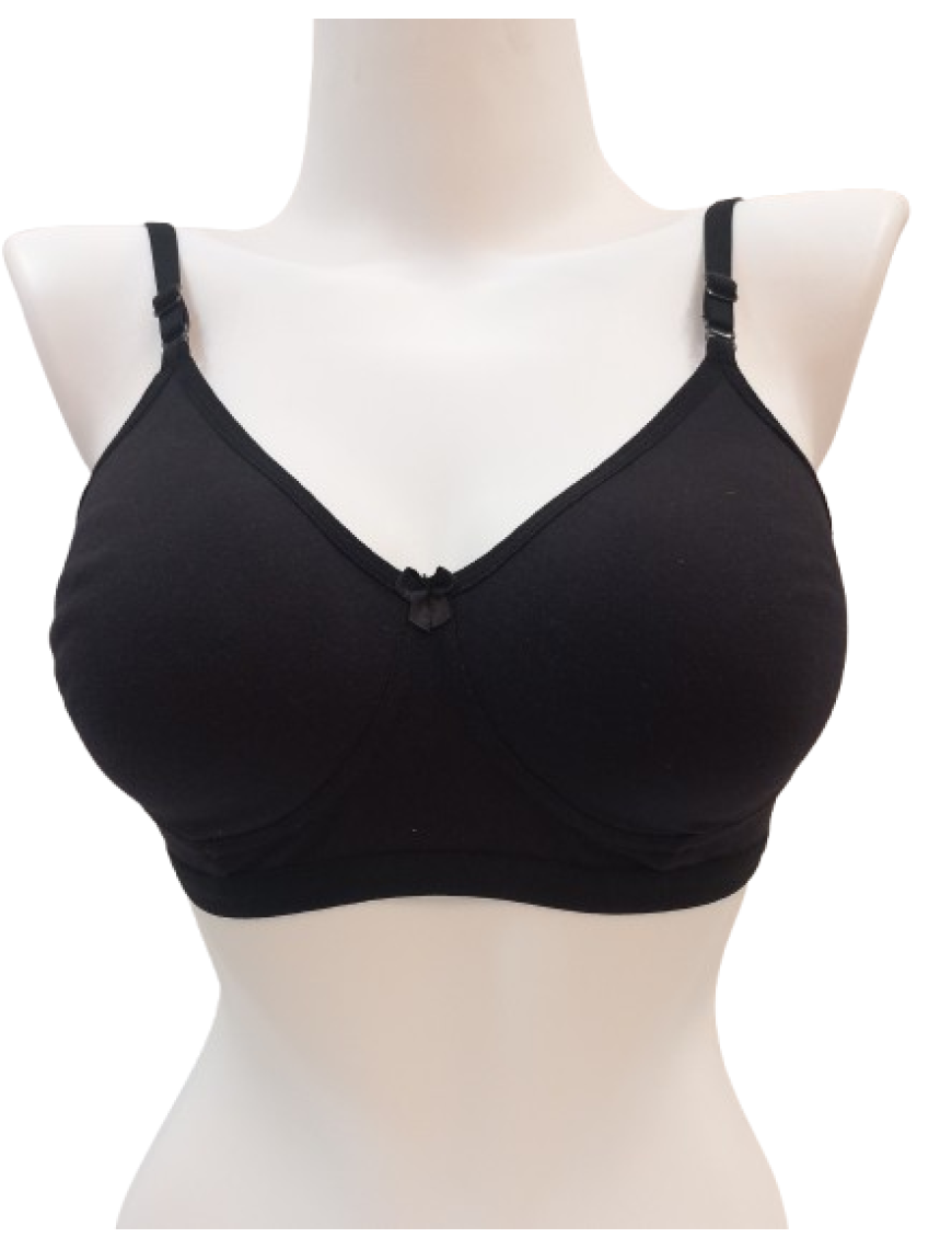 T-Shirt Bra  (Black)        