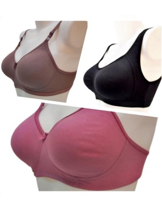 COMBO PACK 3 Pcs (Softy Bra  + T-Shirt Bra + Avni Sports) 